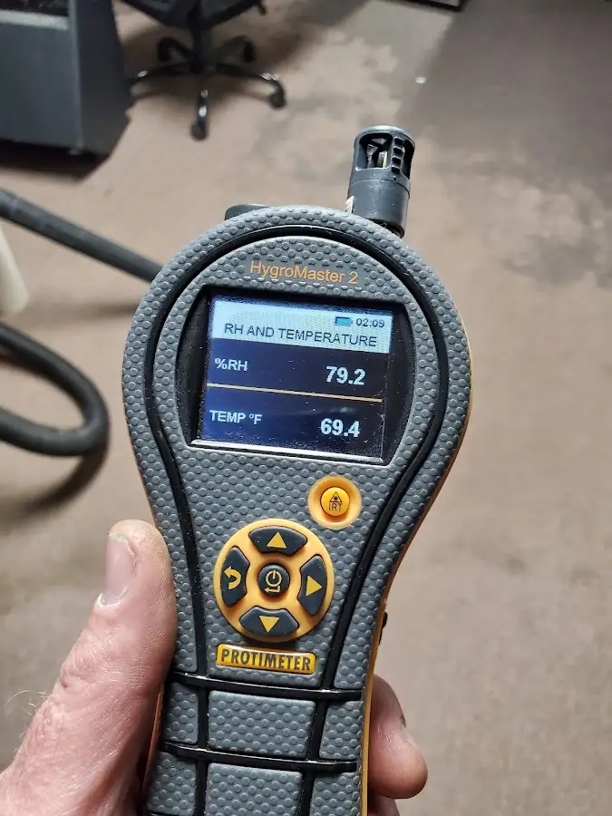 Moisture meter humidity assessment for Fire & Smoke Damage Restoration in Cresaptown